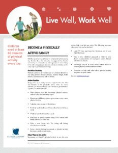 Become a physically active family